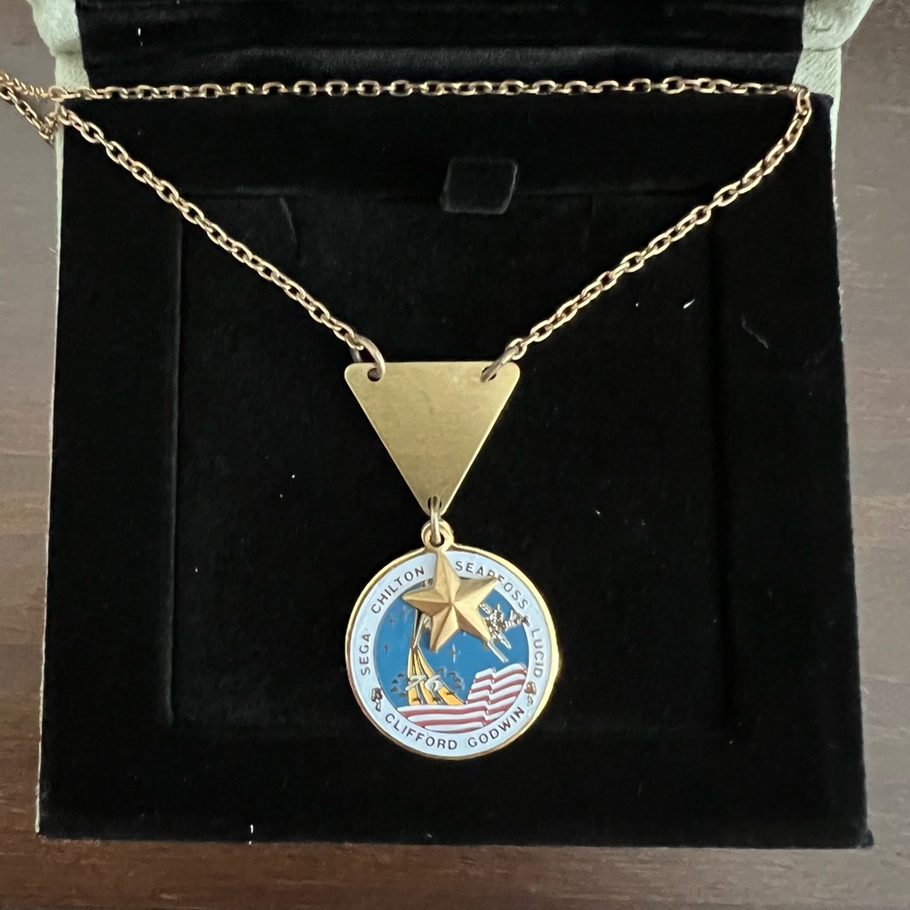 Eclectic Eccentricity Atlantis STS-76 Necklace